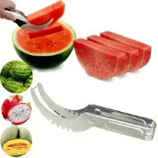 Cantaloupe Split Knife Stainless Steel Fruit Slicer Watermel