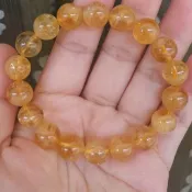 《希晶晶石》 黃金阿賽斯特來水晶手串 台灣現貨 實物拍照
