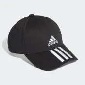 (店+)【adidas 愛迪達】ADIDAS 帽子 BBALL 3S CAP CT 黑 三線 棒球帽 老帽 FK0894