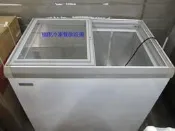 **福康冷凍餐飲設備** (已售出)中古 丹麥3尺玻璃對拉冰櫃