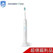 PHILIPS飛利浦  智能護齦音波震動牙刷 HX6809 水漾白 福利品