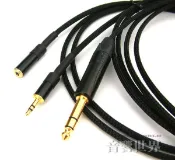 音響世界二館:Canare 日製線+鍍金 3.5 mm 系列/iPhone,手機,電腦適用(套隔離網)