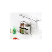 (店+)台灣製造 不鏽鋼調味罐架，最高等級材料，調味料架 304不銹鋼廚房架 瓶罐架 調味料架 廚房吊掛 置物架