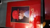 高帽子~~紅帽~~喜餅盒~~鐵盒~~收納盒~~