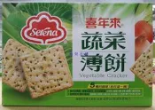 美兒小舖COSTCO好市多代購～SERENA 喜年來 蔬菜薄餅/餅干(20gx52包)