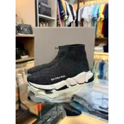 鹿晉歐美精品🦌 Balenciaga 巴黎世家 黑底亮粉襪套運動鞋