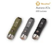 ★樂岳坊☆RovyVon Aurora A1x聚酰胺EDC鑰匙扣手電筒(650流明CREE 白光款)