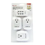 民權橋電子生活百貨 PRO-WATT BH9907U-3 1對3無線遙控插座 一對三無線控制電源 1200W