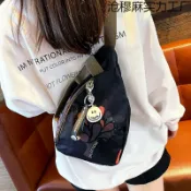 喜挖2店 時尚女士包防水牛津布胸包新款斜後背包輕便旅遊運動休閒胸前包時尚