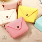 客製化【零錢包】創意韓版可愛糖果色小零錢包 鑰匙包馬卡龍手拿小包硬幣包定製logo