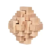 科學DIY 科學玩具 兒童科學實驗 魯班鎖 孔明鎖 二十四鎖 木製益智玩具 國小生 小學生 科學教具 手作材料包