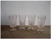 特價 WH2850【四十八號老倉庫】全新早期台灣 粉紅 氣泡 高腳 玻璃杯 冰淇淋 楊桃汁 甘蔗汁 250cc 1杯價