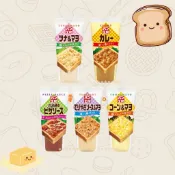 日本超人氣 軟罐裝抹醬 kewpie 多種風味抹醬 玉米/照燒醬/鮪魚/羅勒披薩/咖哩