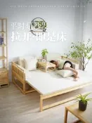 【人氣爆款】羅漢床新中式實木推拉床榻沙發床兩用單獨貴妃塌老榆木明式紅木