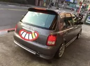 泰山美研社18122346日產 NISSAN K11 SUPER-MARCH 92~05 紅白晶鑽LED尾燈此款停產