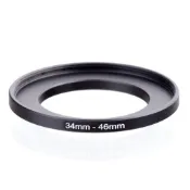 庫存不用等-【no】-優質金屬濾鏡轉接環 小轉大 順接環 34mm-46mm轉接圈  W182 [9014321現貨