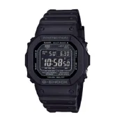【CASIO 卡西歐】G-SHOCK  電波 太陽能電力 日本製造 經典方型 酷黑 GW-5000HS-1_42.8mm