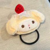 🉑隔日到貨❤️兒童髮飾-《髮圈、髮夾》兩款❤️可愛少女心草莓蛋糕毛茸茸HelloKitty美樂蒂髮夾髮圈髮飾女