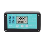 Fayshow01 太陽能充電控制器雙 USB 輸出快速充電板穩壓器 12V/24V 家用