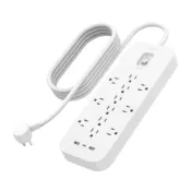 ‼️快速出貨‼️Belkin 突波保護電源12 個AC插座,2個USB-A連接埠和1個USB-C連接埠1.8 公尺延長線