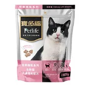 (店+)【寶多福】寶多福 Petlife 機能系列 護膚亮毛配方 貓飼料 貓糧 600g