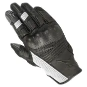 【德國Louis】Alpinestars Mustang V2 摩托車手套 黑白配色夏季短版打孔可滑手機編號503432