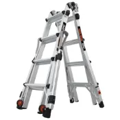 (店+)【Little Giant 小巨人】多功能梯 含自動腳 M17 4-7呎 16817-818 不含配件(工具梯 工作梯 梯子 樓梯)