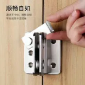 ✨優選好物✨特厚不鏽鋼門扣鎖釦搭扣可掛鎖衛生間門栓窗戶鎖卡扣安全門鎖大門