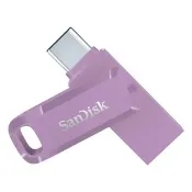 【SanDisk 晟碟】[全新版] 256 GB  Ultra Go USB3.2 TYPE-C 5年保固 薰衣草紫(高速讀取400MB/s 雙用隨身碟)