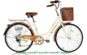 BAOLI SHIMANO 24吋6段變速 櫻花牛奶車盛恩單車