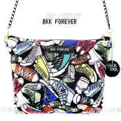 ☆小時候創意屋☆ 泰國 曼谷包 帆布布鞋 BKK FOREVER 夜店晚宴包 手機包 收納包 BKK包 斜背包 側背包