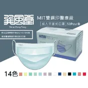 【生活市集】【巽風堂】台灣製國家隊醫療口罩(50片/盒) 成人