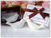 ◎花語人造花資材◎＊特價愛情鳥香皂禮盒＊婚禮小物~進場禮物~抽獎禮品~工商贈品~伴手禮