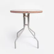 瑪雅玻璃圓桌 60CM