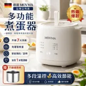 台灣發貨【德國MOVMA★多功能蒸蛋器】蒸蛋器 煮蛋器 自動蒸蛋器 金沙蛋/溏心蛋/茶葉蛋/溫泉蛋/牛