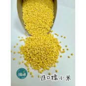 【國輝農種栽】進口糯小米，300公克、600公克，黏性佳可製成小米粥小米粽小、顆粒較大（真空包裝、五穀雜糧）