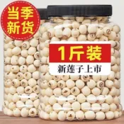 【新人特惠-立減5元】今年新貨蓮子乾貨湘蓮湘潭無芯磨皮白蓮子乾貨去芯粉糯無硫新鮮 白蓮子 蓮子 去芯白蓮子 無芯白蓮子