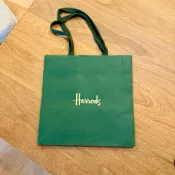 英國🇬🇧Harrods 禮物袋 紙袋 哈洛德百貨 手提紙袋 禮品袋