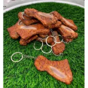 CP購物 牛小排吊飾 帶骨牛小排鑰匙圈 包包吊飾 背包吊飾 可愛吊飾 可愛鑰匙圈 可愛吊飾 手機掛飾 書包吊飾