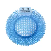 (店+)【ABBY SHOP】奇立淨小便斗除臭片 除臭塊 防尿垢除垢劑 (感溫變色 防噴濺 芳香持續30天 附手套 海之霧香)