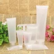 【芊宸121】PE軟管 軟管瓶 分裝瓶 塑膠瓶 擠壓瓶 液體乳液分裝瓶 試用瓶 樣品瓶 磨砂軟管量杯漏斗軟瓶翻蓋旋蓋