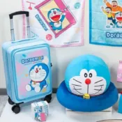 阿猴達可達 7-11限定 DORAEMON 哆啦a夢 抽抽樂 大頭造型和室椅 20吋造型行李箱 全新品