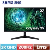 SAMSUNG三星 27型 Odyssey G5 平面電競顯示器 G53F S27FG532EC