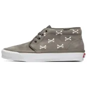 (店+)【VANS】VN0A4U3GBMD Vans × WTAPS Chukka系列 OG LX 皮革 潮流休閒 耐磨 中幫 板鞋 男女同款 褐白