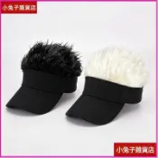 【假髮帽一體式】假髮棒球帽 鴨舌帽 遮陽帽 防曬帽 嘻哈 派對 搞怪 男女 戶外 時尚 帽子假髮