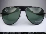 全新真品 當季新款 巴利 BALLY 皮革包覆金屬 太陽眼鏡 超越 Gold & Wood Cartier Mizuno