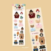 I love Korea Chanibear 印章貼紙