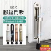【smilejoya】定位式腳踏門吸 腳踏門擋 定位器 制動器門吸 隱形防撞定門神器 任意定位門阻 隨意停防風門檔 門阻