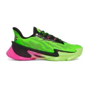 Under Armour UA Curry Series 7 Aurora 籃球鞋 男 綠色_3027983-390