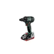 【metabo 美達寶】18V鋰電無刷衝擊扳手機4.0Ah單電套裝組(SSW 18 LTX 400 BL)